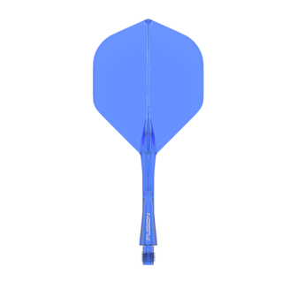 Fusion Integrated flight &amp; shaft Azure Blue 