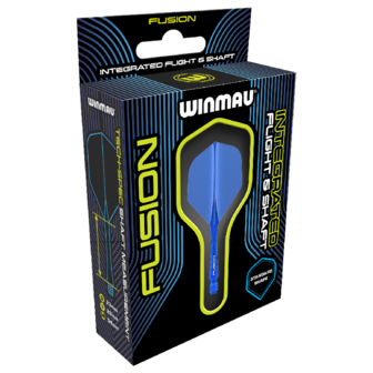 Fusion Integrated flight &amp; shaft Azure Blue 