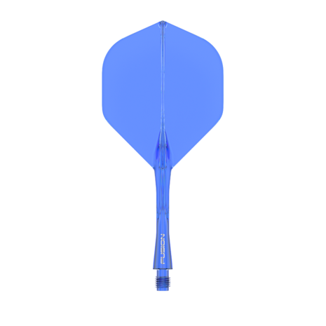 Fusion Integrated flight & shaft Azure Blue 