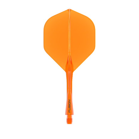 Fusion Integrated flight & shaft Fluoro Orange