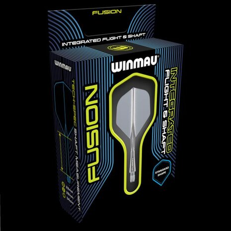 Fusion Integrated flight & shaft Dark Grey Smoke 